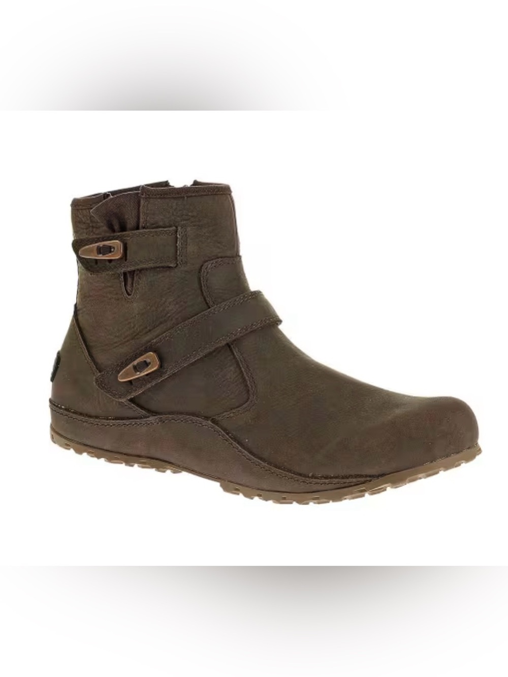 Merrell Haven Duo women’s brown leather booties SZ 9.5